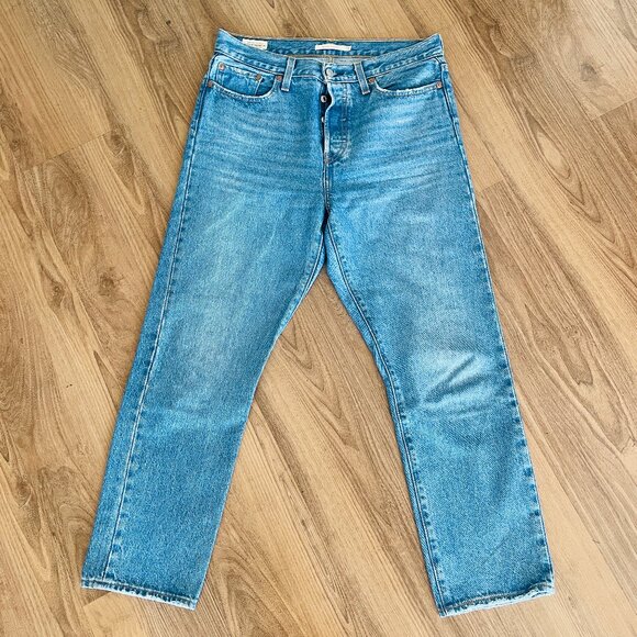 Levi's Denim - Levi's Medium Blue Wedgie Straight Jean Size 29